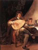 Steen, Jan - Self-Portrait as a Lutenist